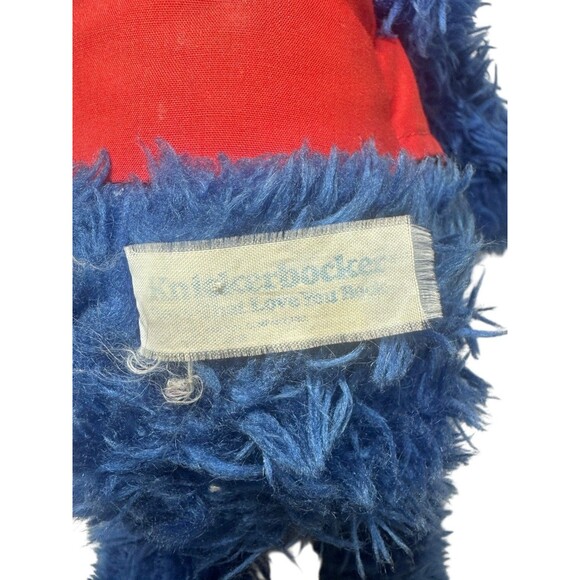Vintage Knickerbocker Marshall Grover Sesame Street Plush Toy 19” Fast Shipping - Picture 3 of 16
